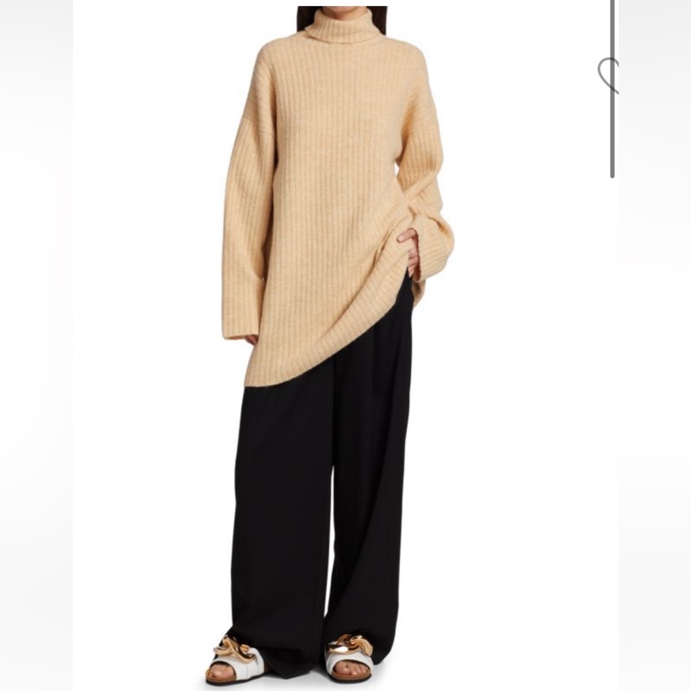 Nanushka Lyo Alpaca Sweater Dress SZ M